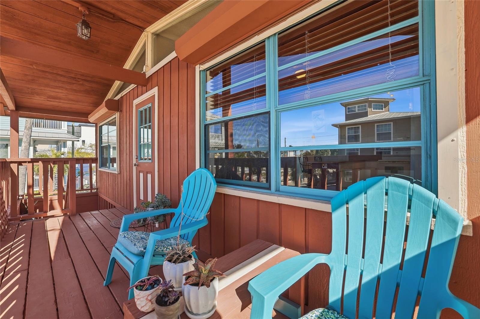 Relax and catch up with friends after a day on the beach.