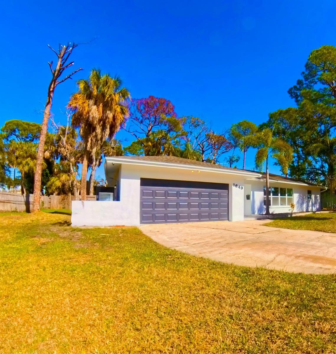 Two Car Garage and large Driveway