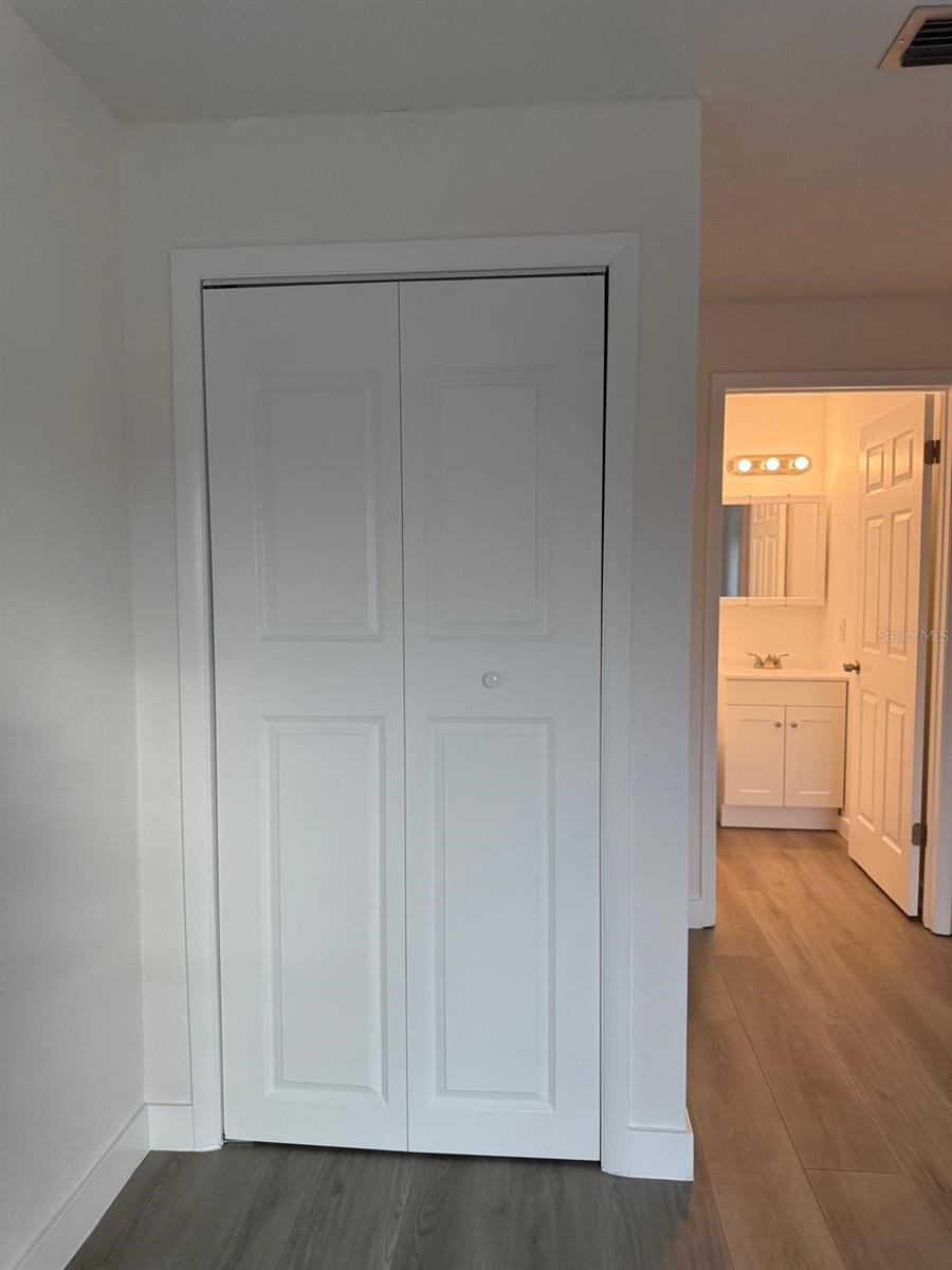 Master walk in closet.