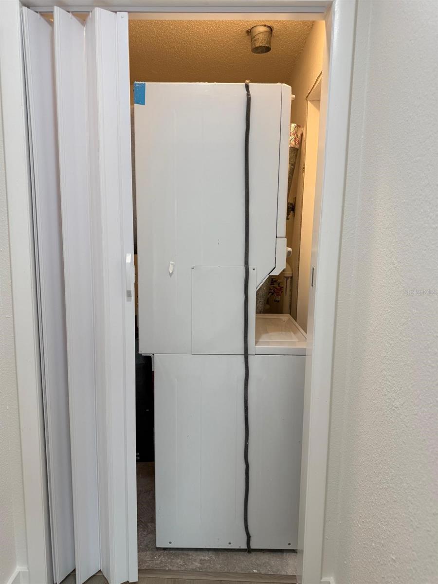 Access through master walk-in closet.