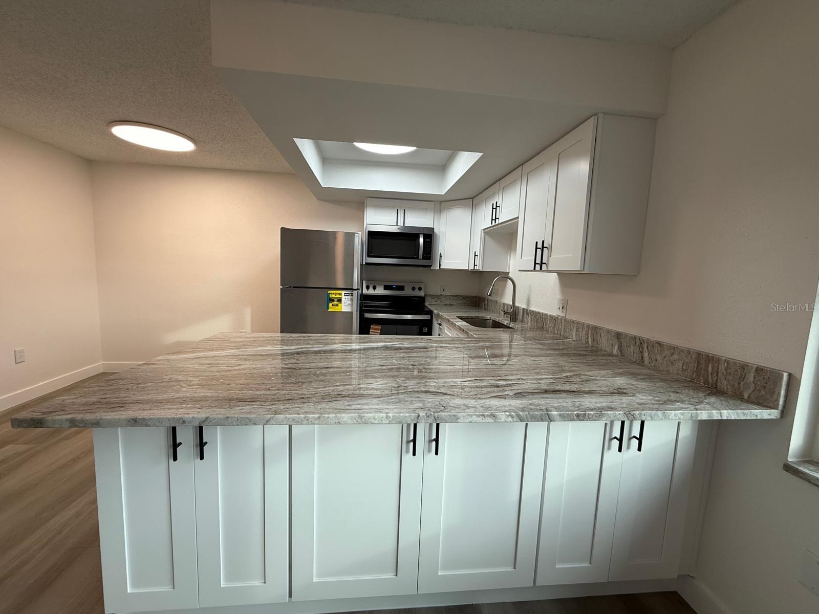 Excellent lighting strategically placed through the home. Brilliant cooking spaces.