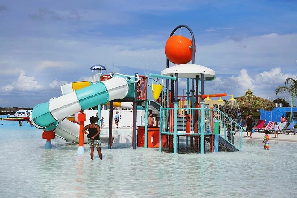 Splash Pad/stock photo