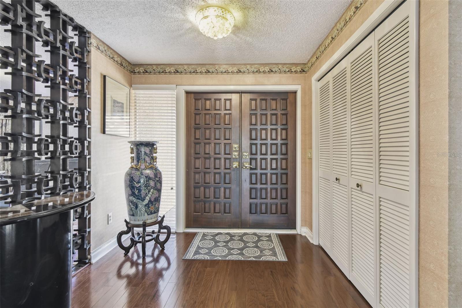 Foyer with Coat Closet