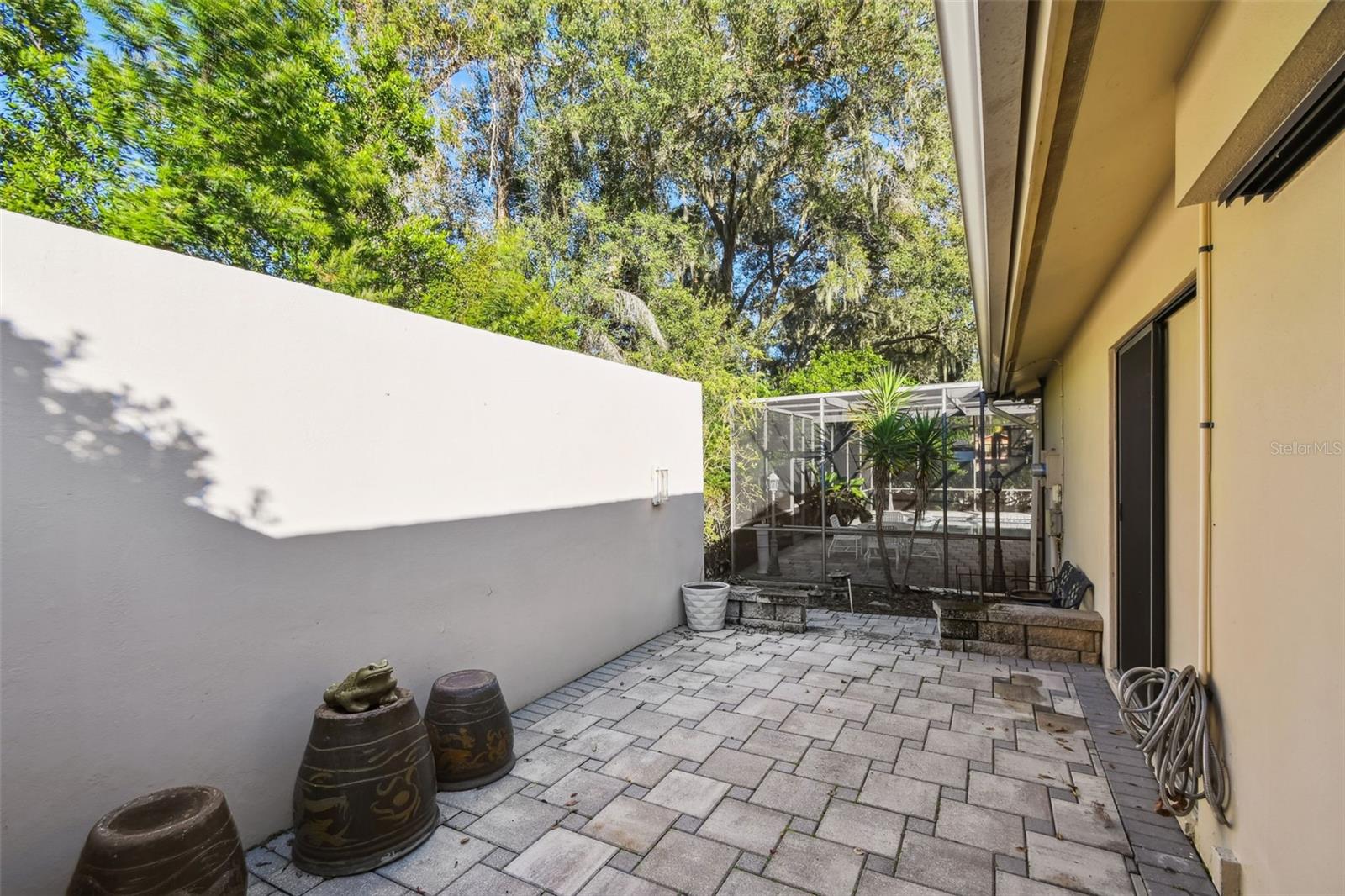 Private Patio off of Primary Bedroom