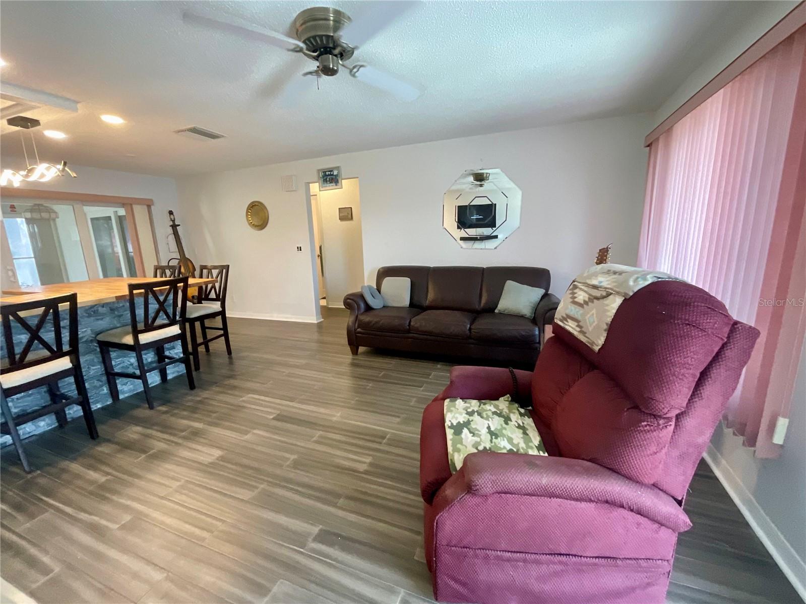 Living room front window