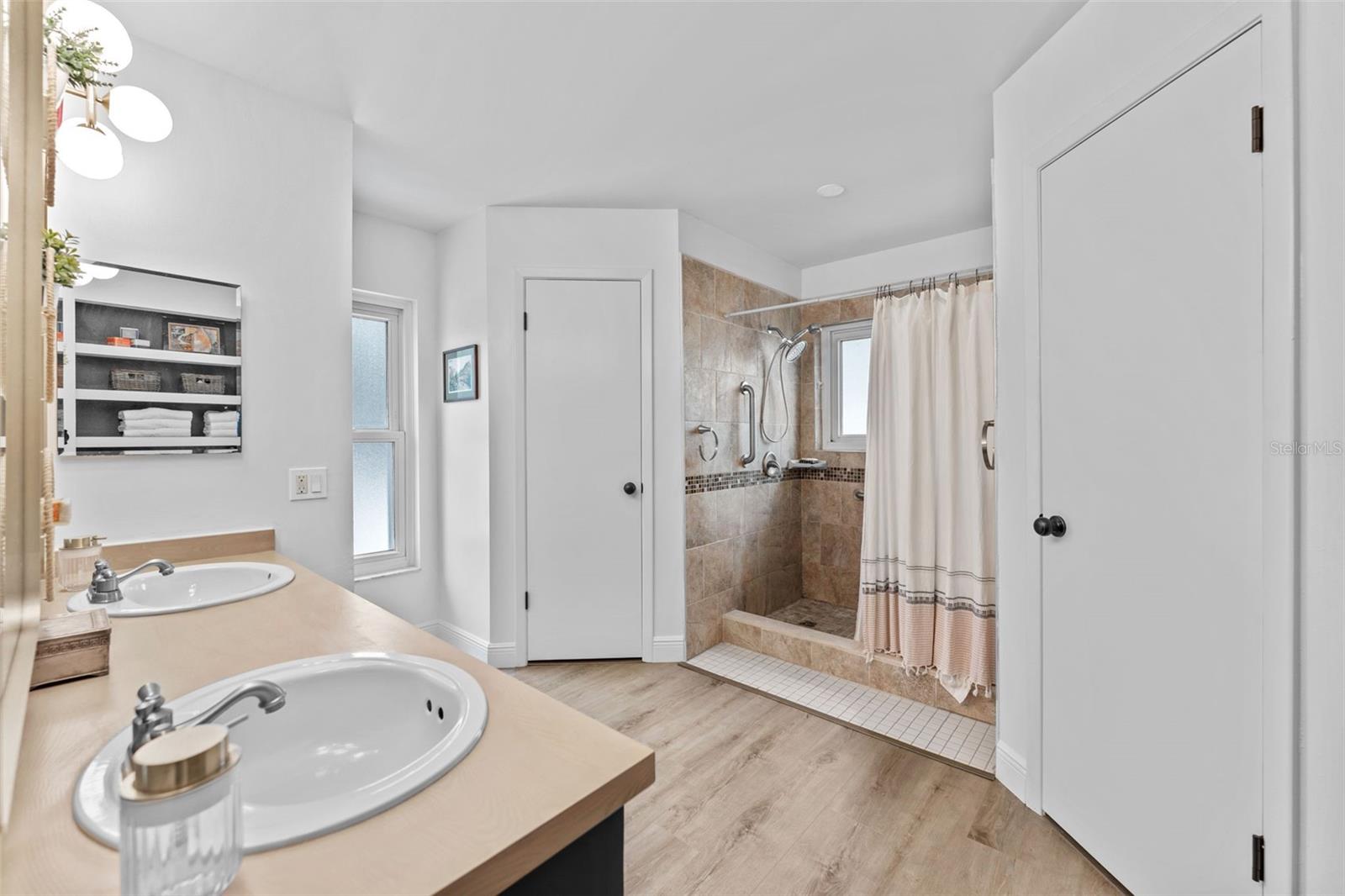 Master Bathroom with Walk-in Shower!