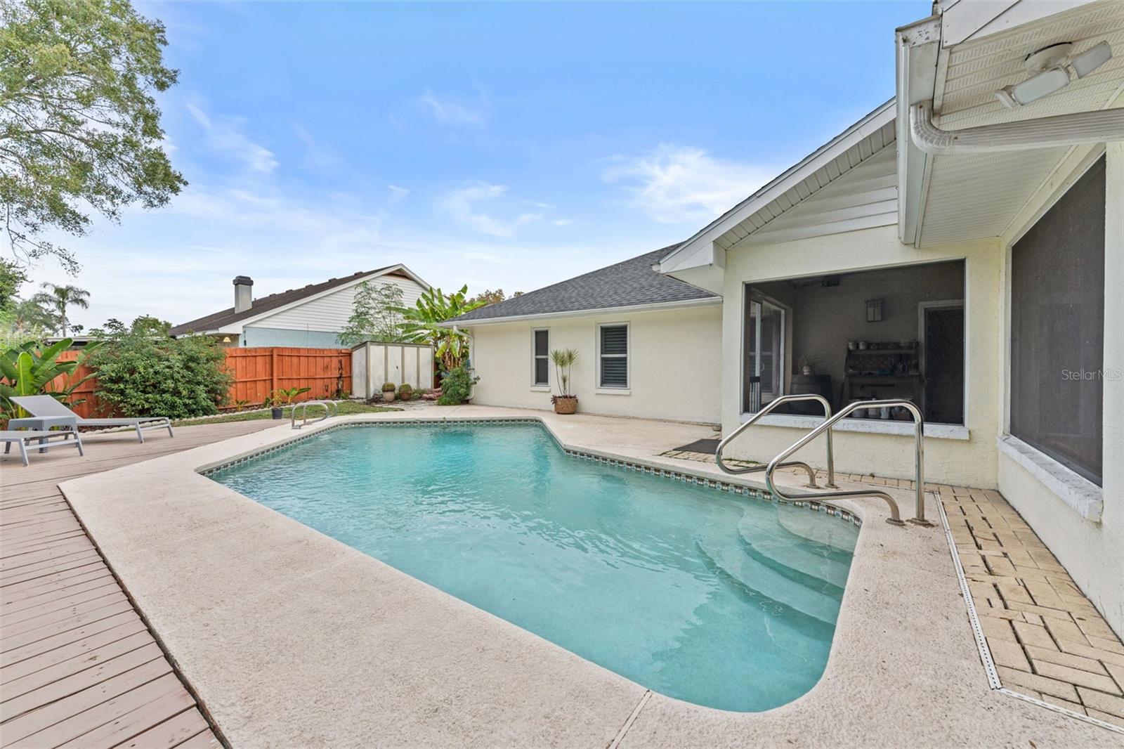 Swimming Pool with Gunite/Concrete Surrounding it!