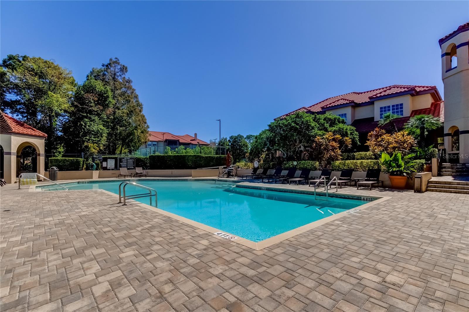 Resort Style Pool Area