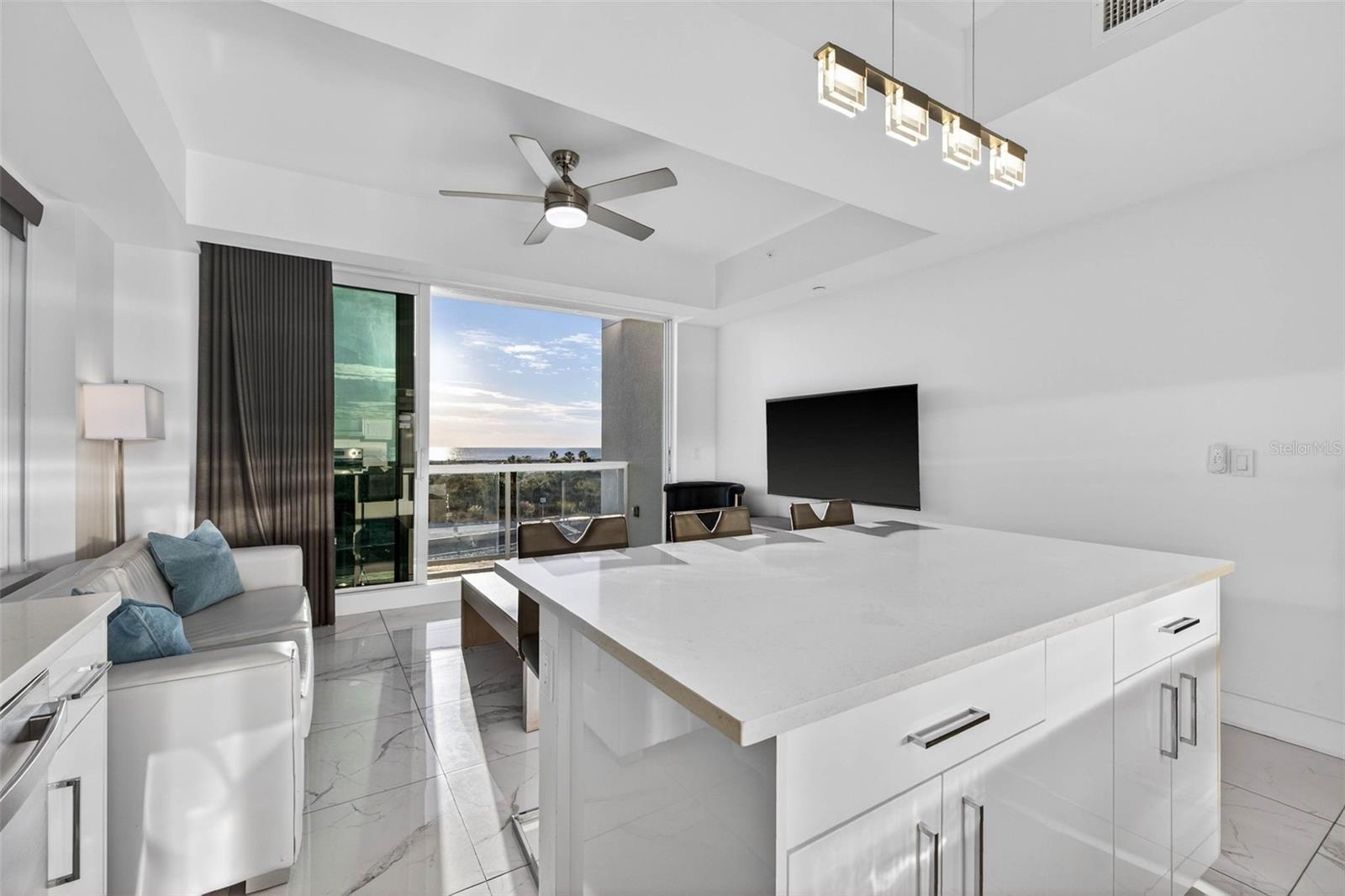 Panoramic water views