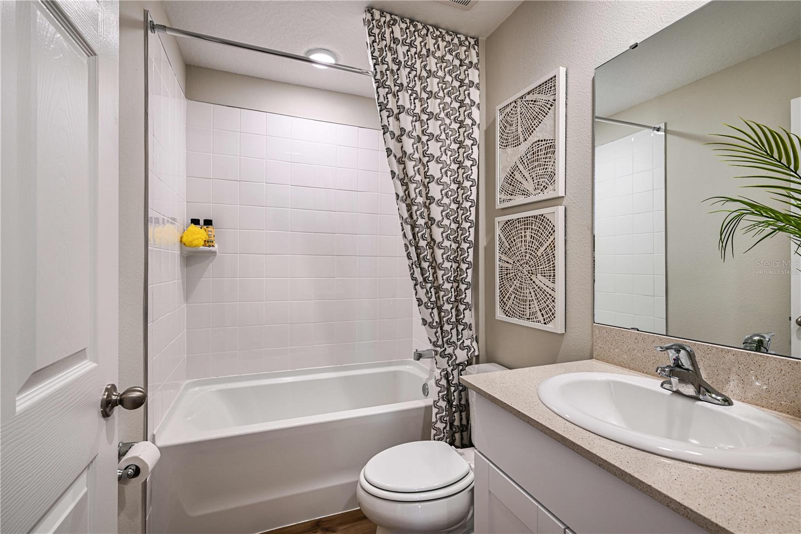 virtually staged/model home