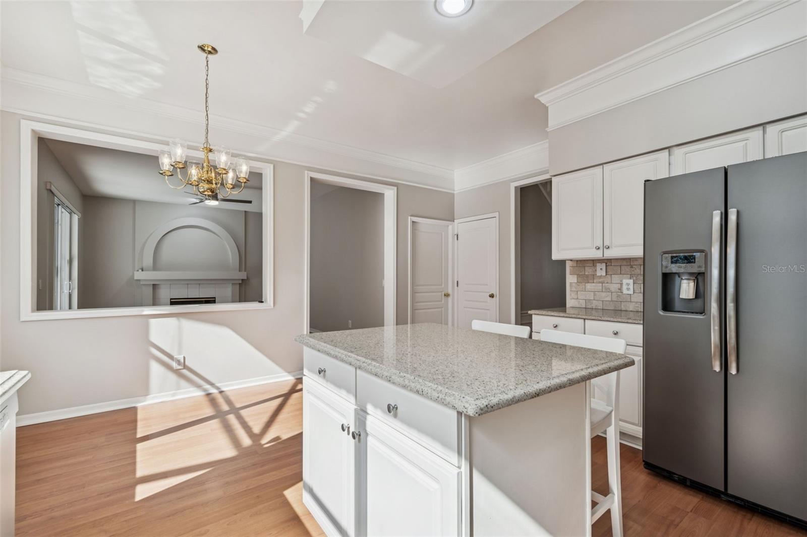 Beautiful kitchen with breakfast nook
