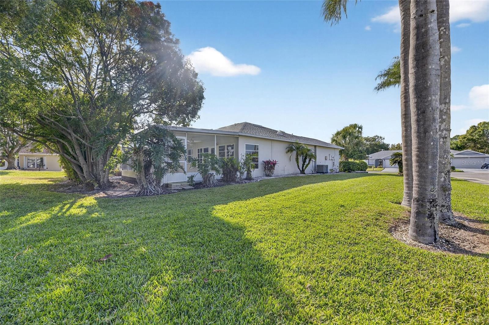 Backside view of home/lanai