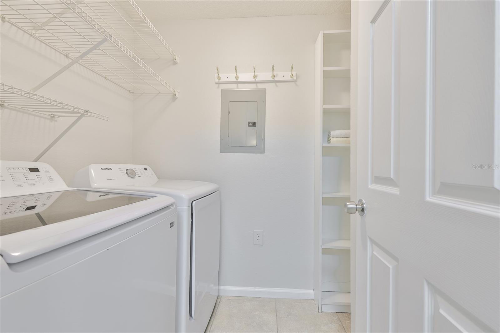 Large Laundry Room with Pantry / Storage