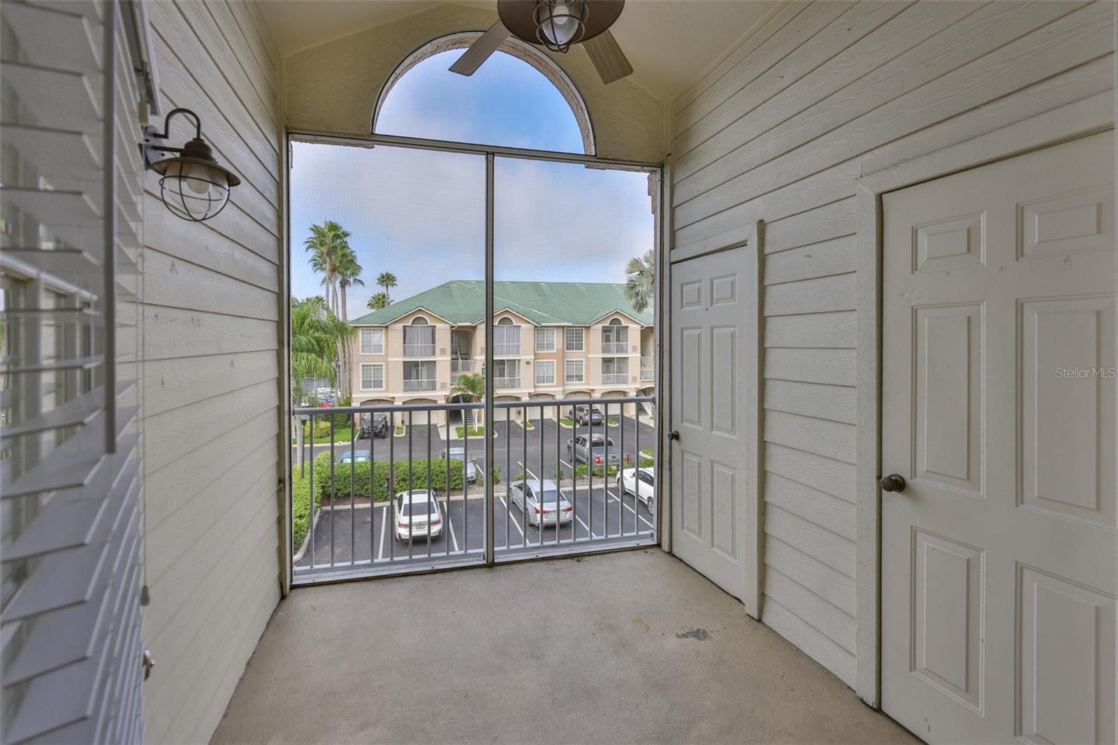 Large Balcony With Storage Room