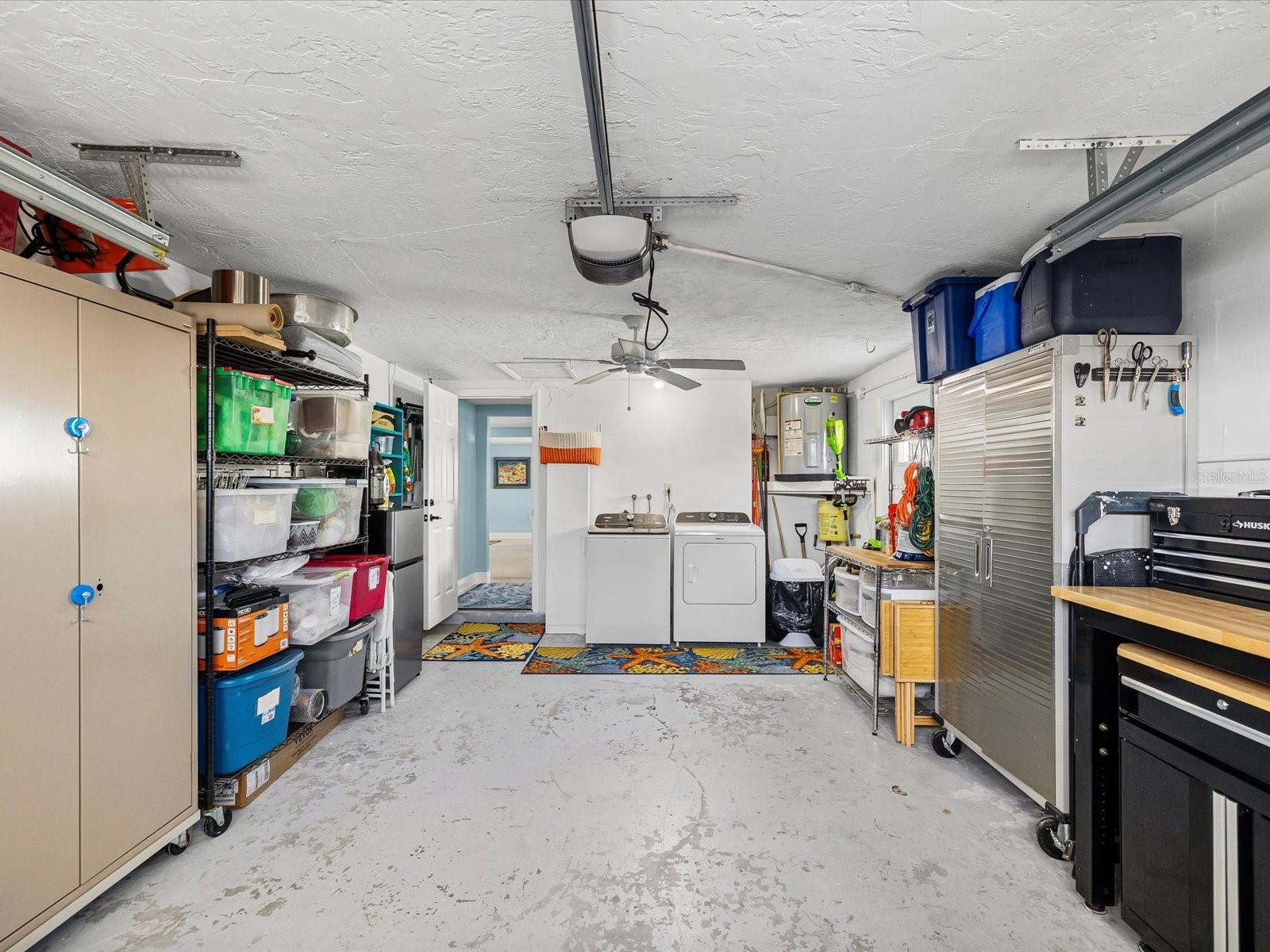 Garage/Laundry Area