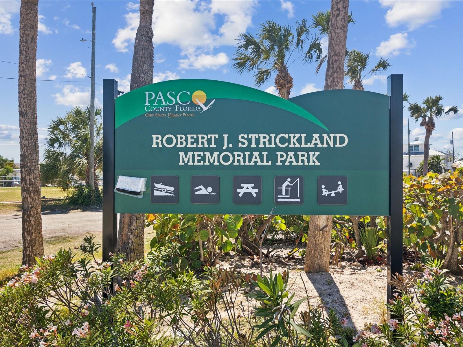 Robert Strickland Memorial Park