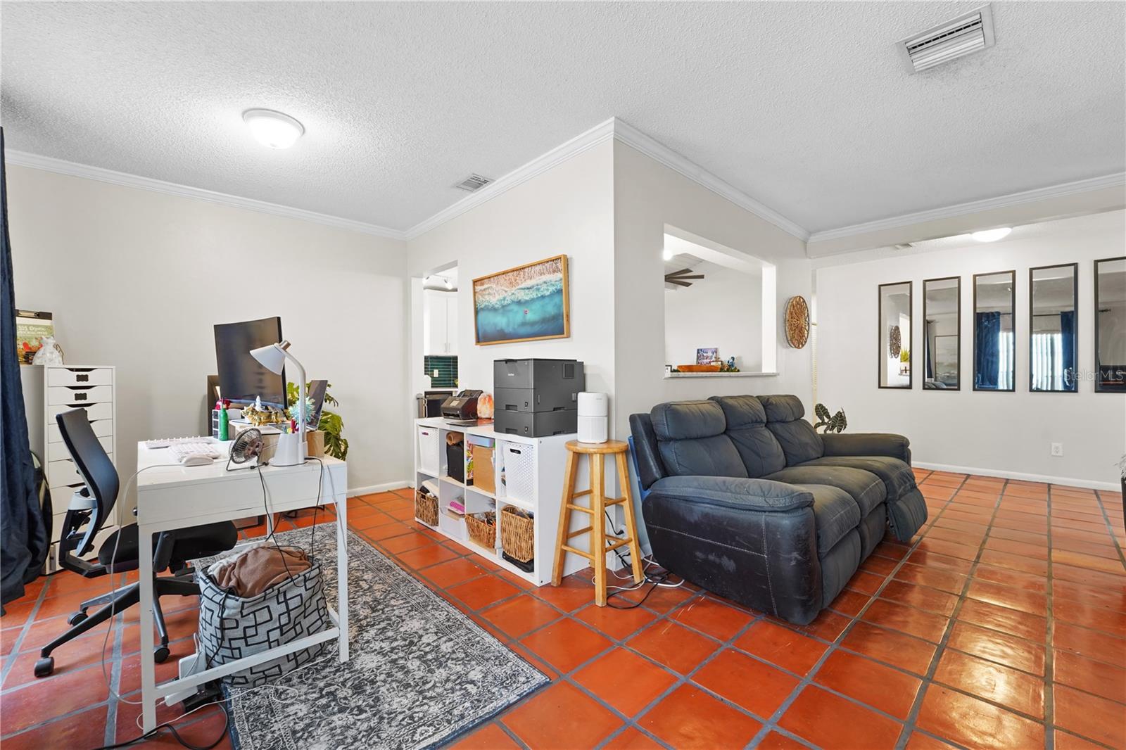 Dining Room currently used as an office