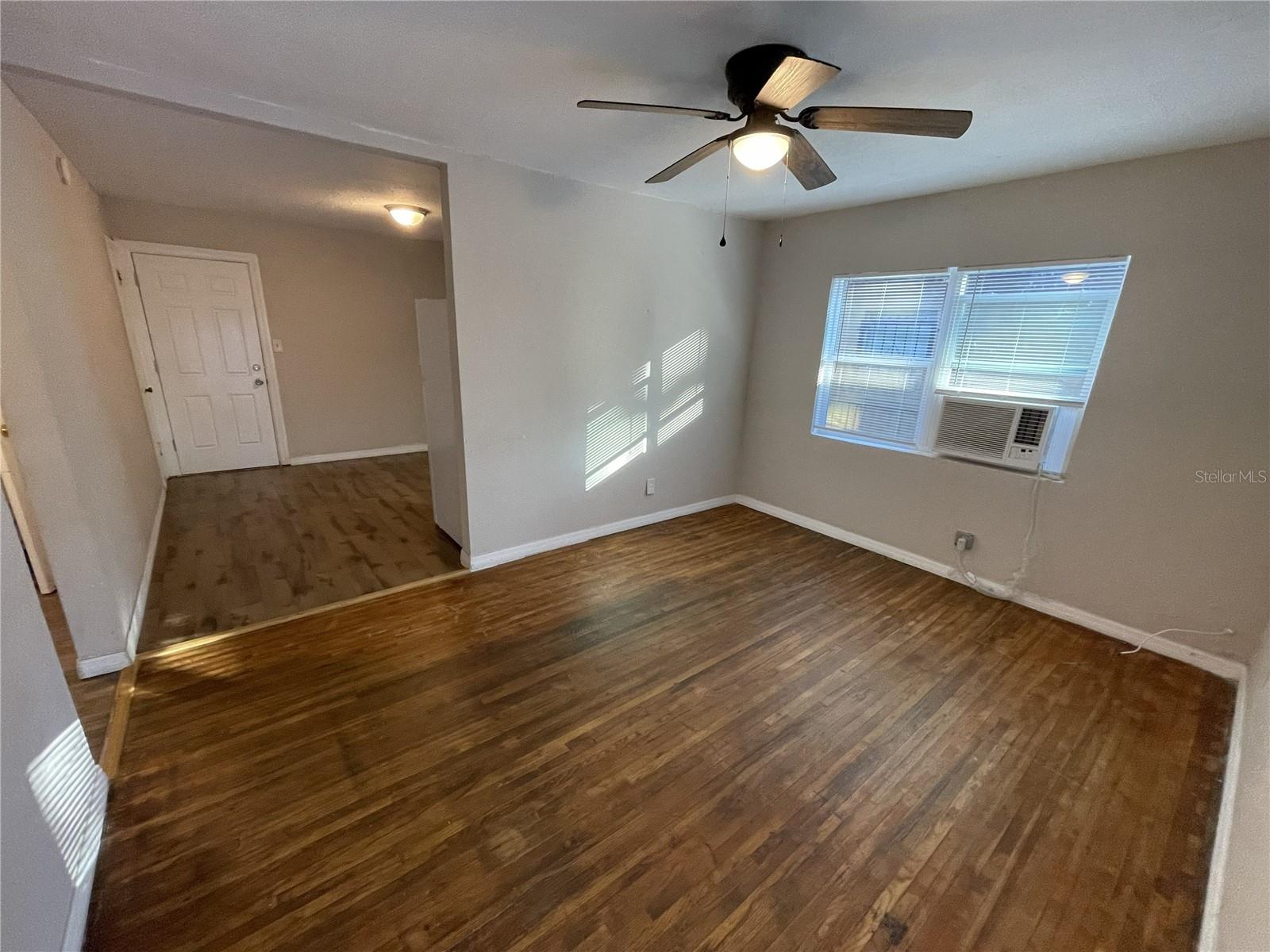 Living room and opening to the Kitchen