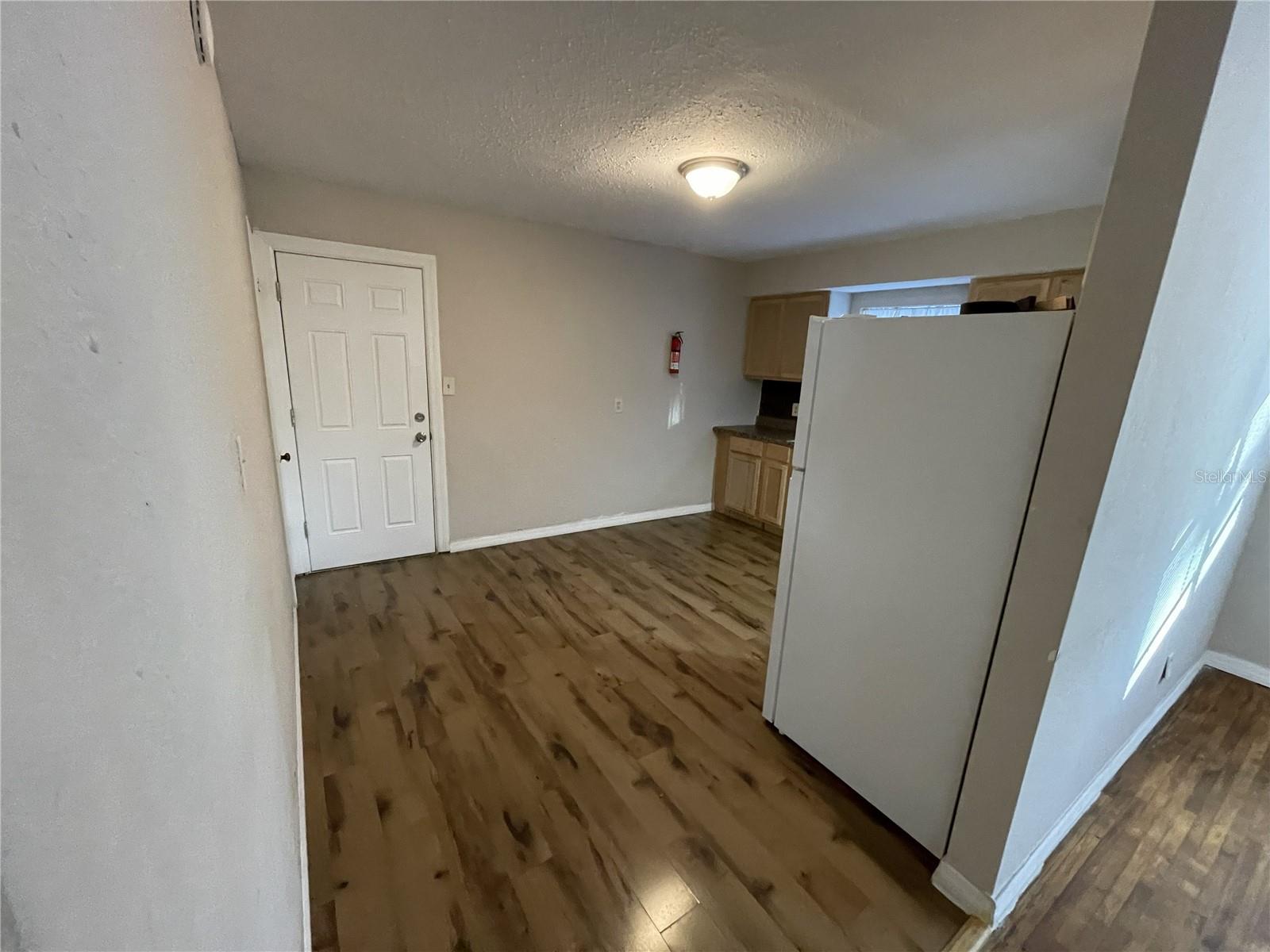 Kitchen entrance from the living room