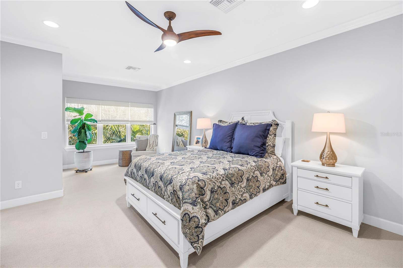 Primary bedroom on 3rd floor