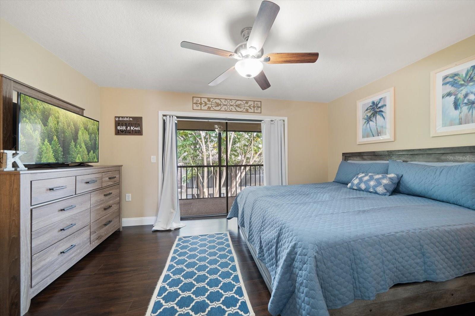 Unwind and relax in your private primary bedroom