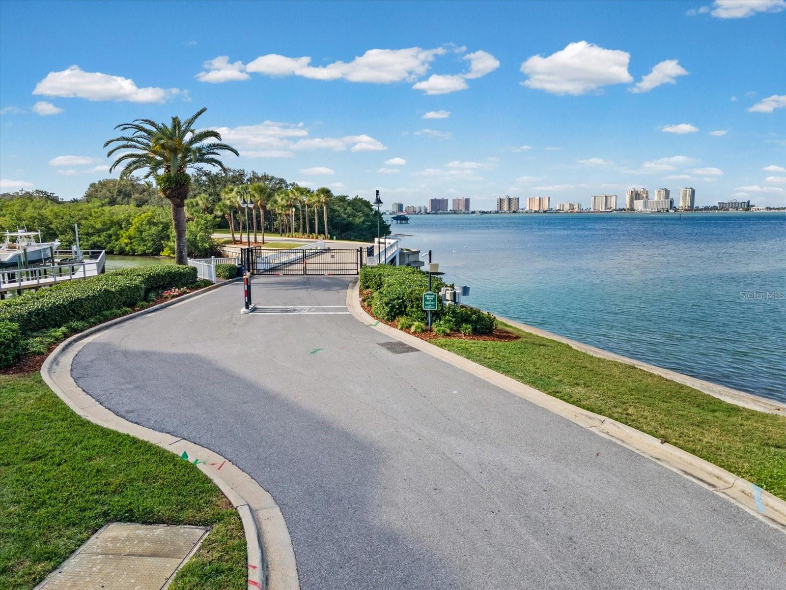 PRIVATE ISLAND GATED ENTRANCE