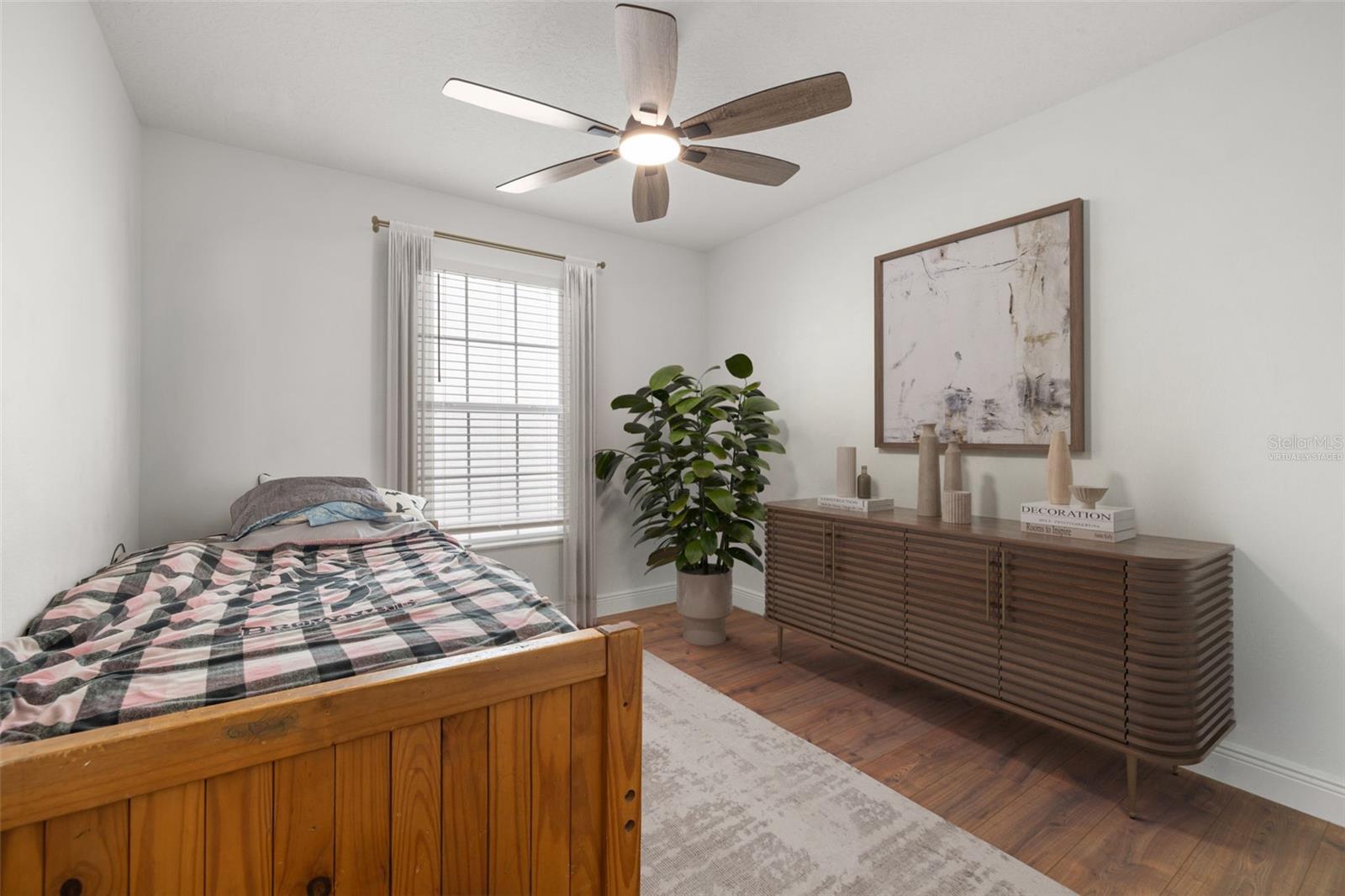 Bedroom 1 virtually staged