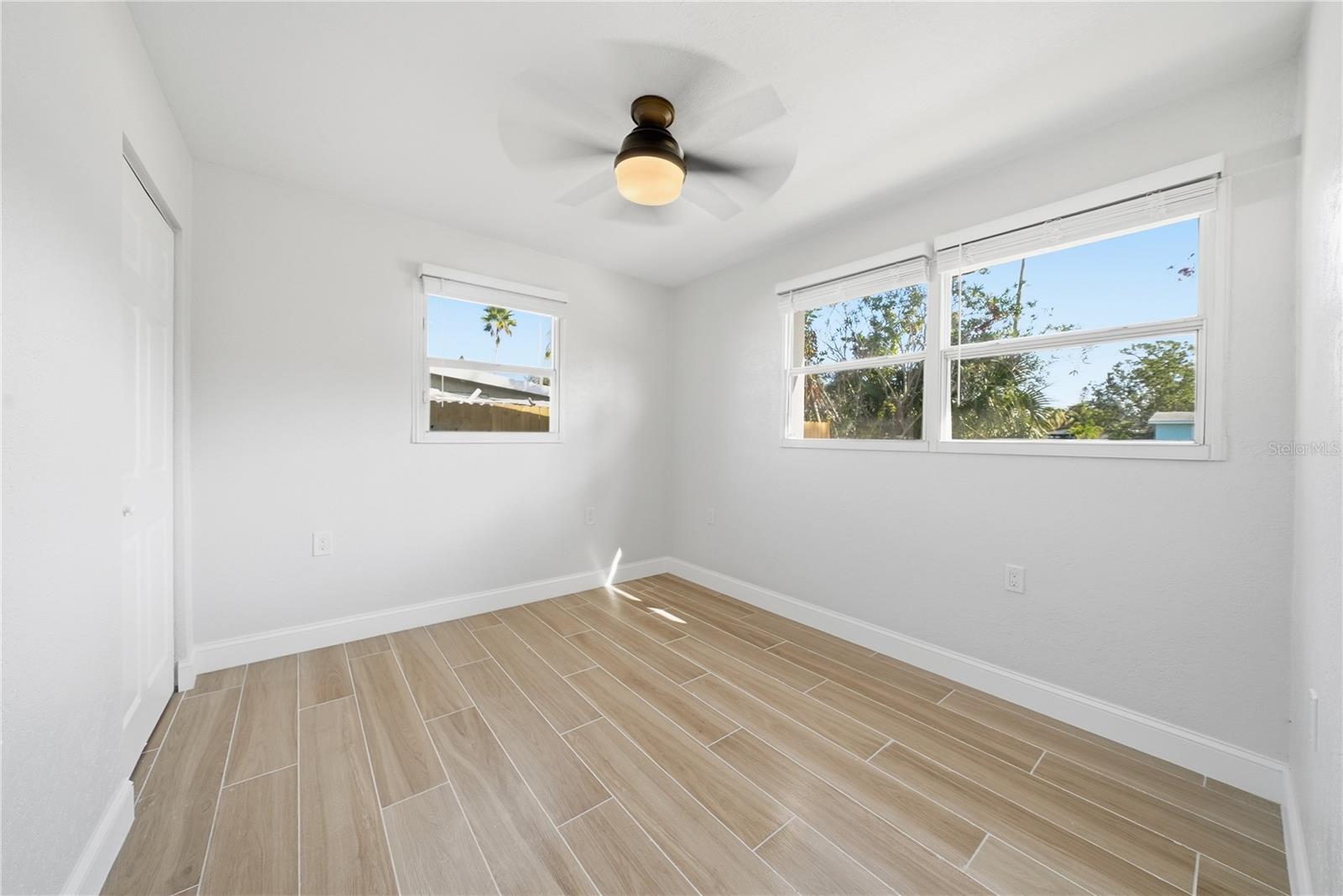 Bedroom #1 to the front- facing the front yard
