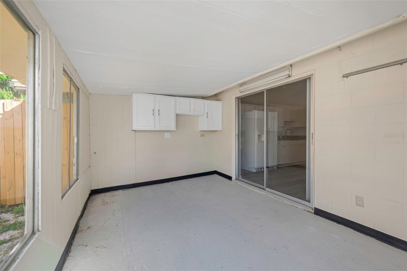 Rear Patio - Reverse View