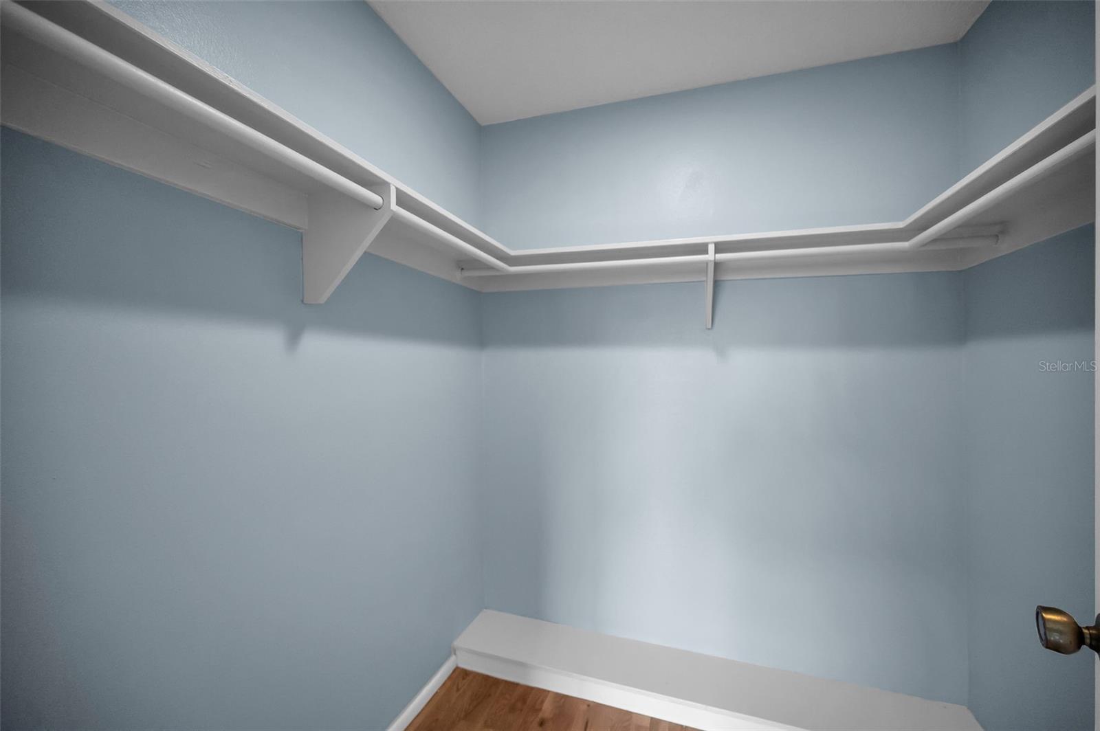 primary bedroom walk in closet