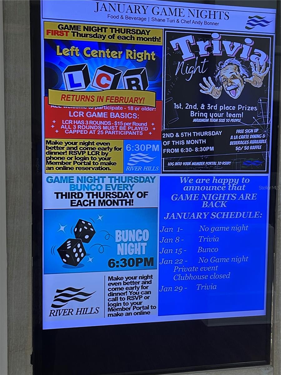 Things for residents to do