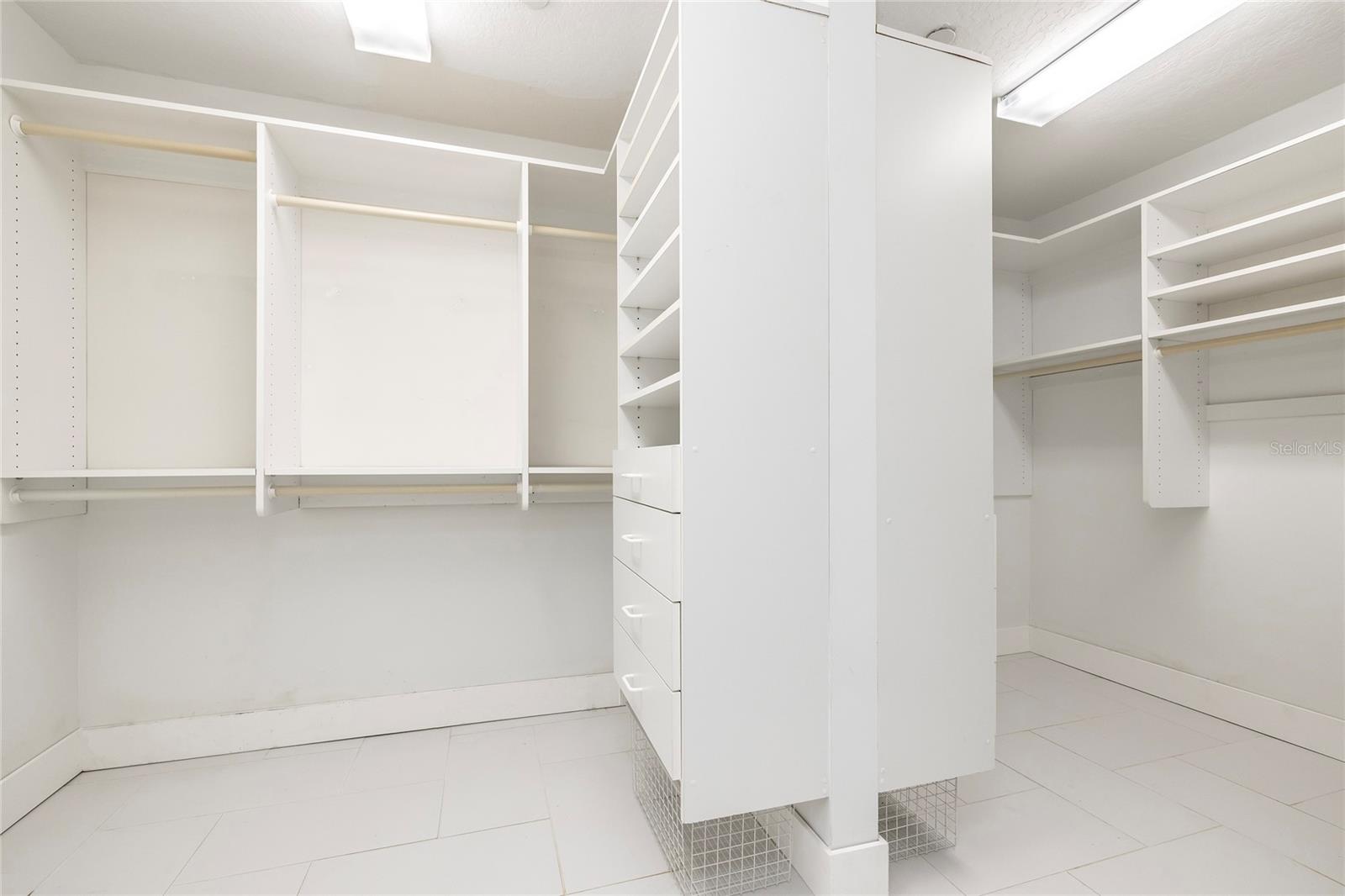 Master Walk-in Closet with built-ins