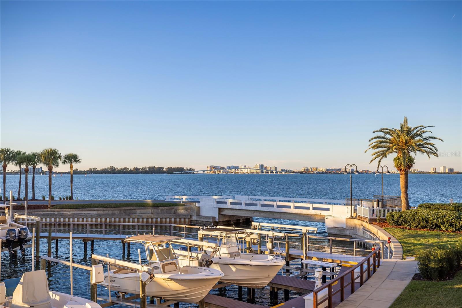 Largest Balcony with water views available in the building!