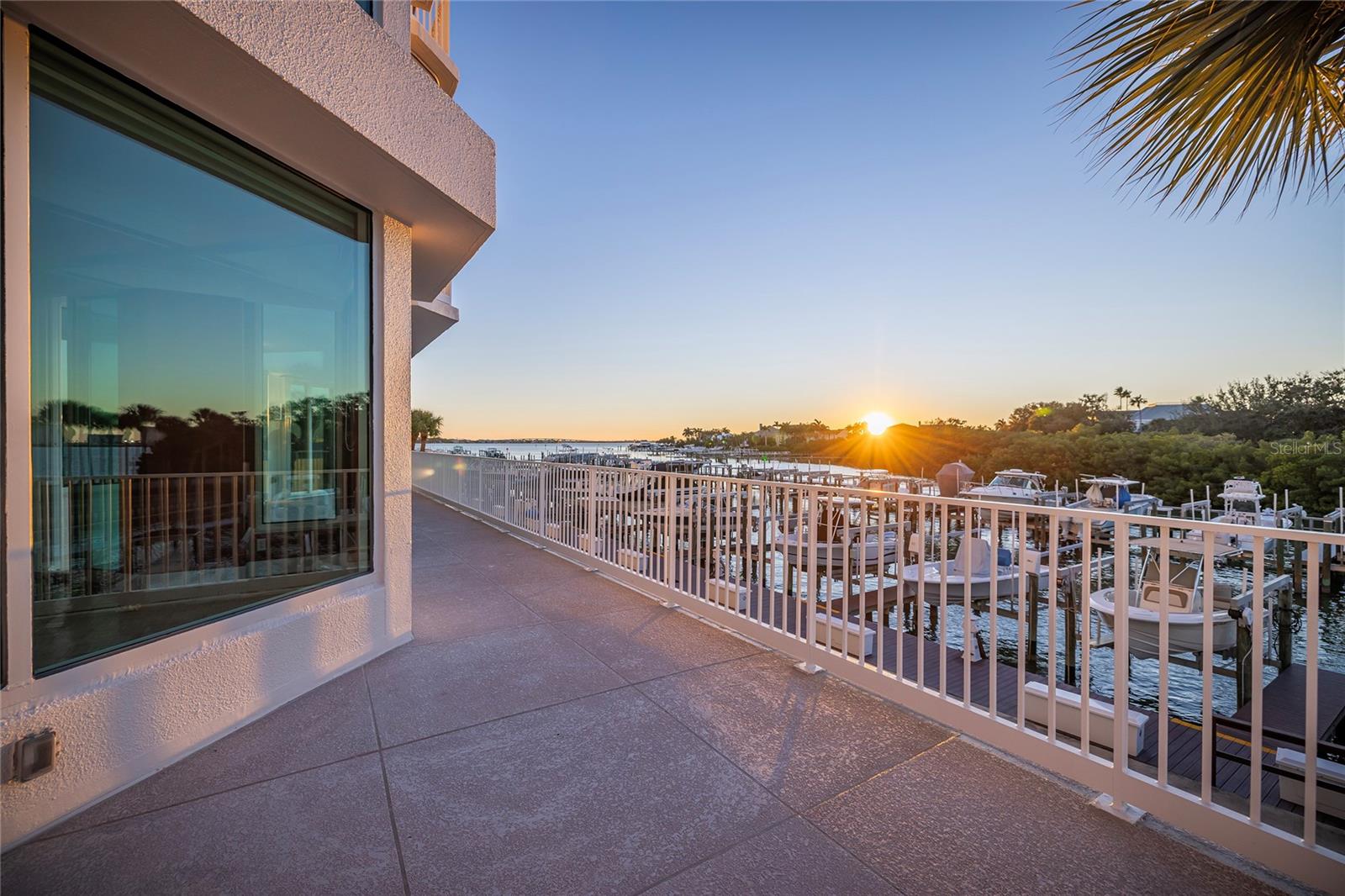 Largest Balcony with water views available in the building!