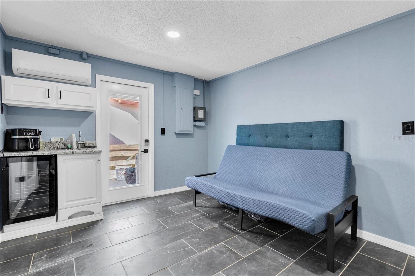 3rd Bedroom- Coverted in garage