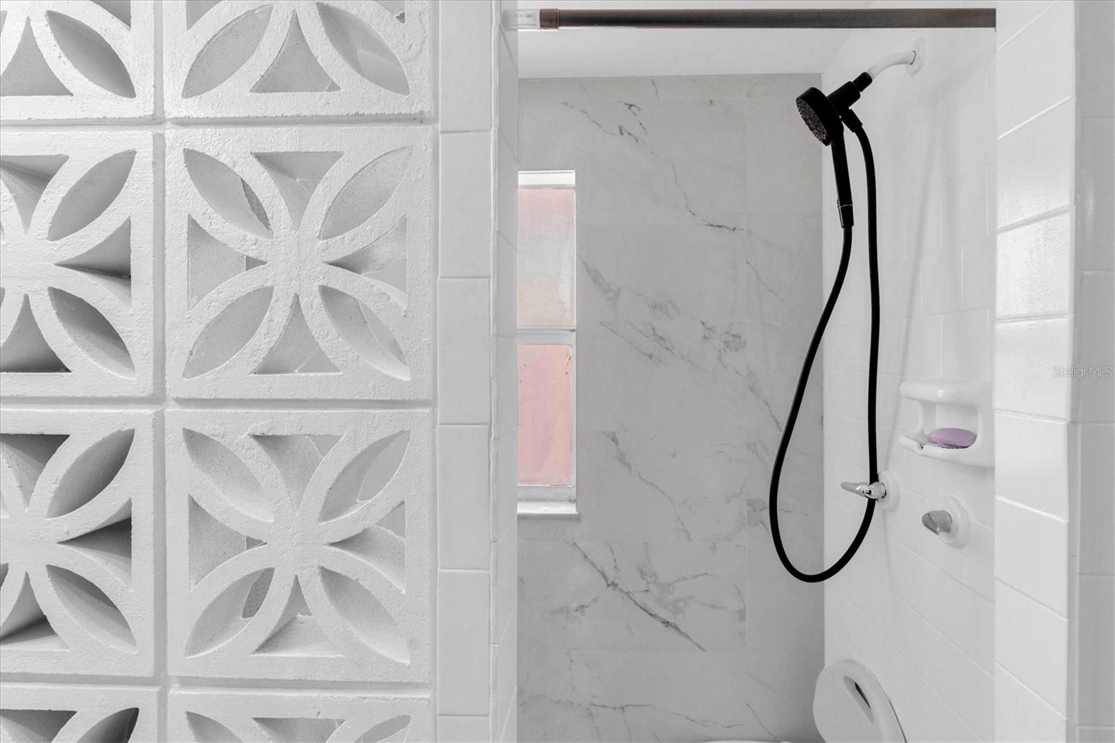 Shower in 3rd bedroom