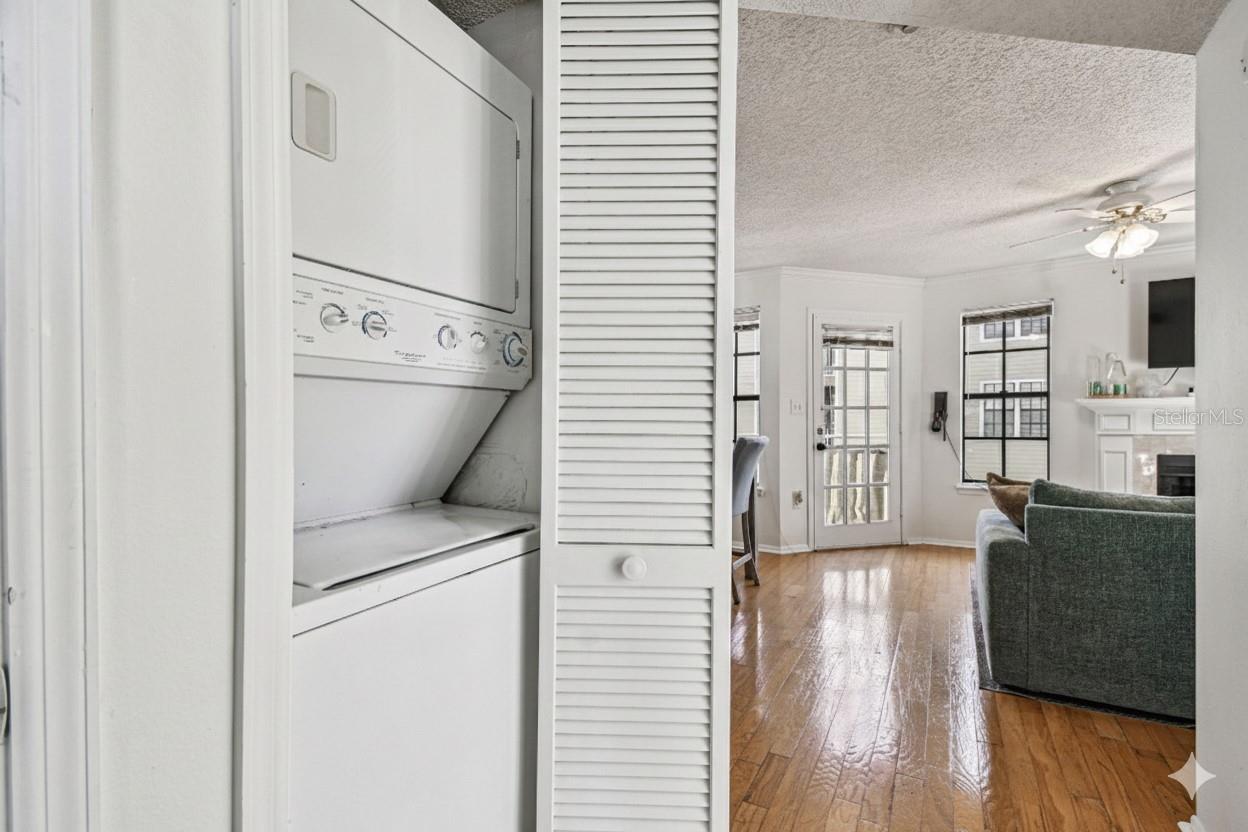 In Unit laundry Closet