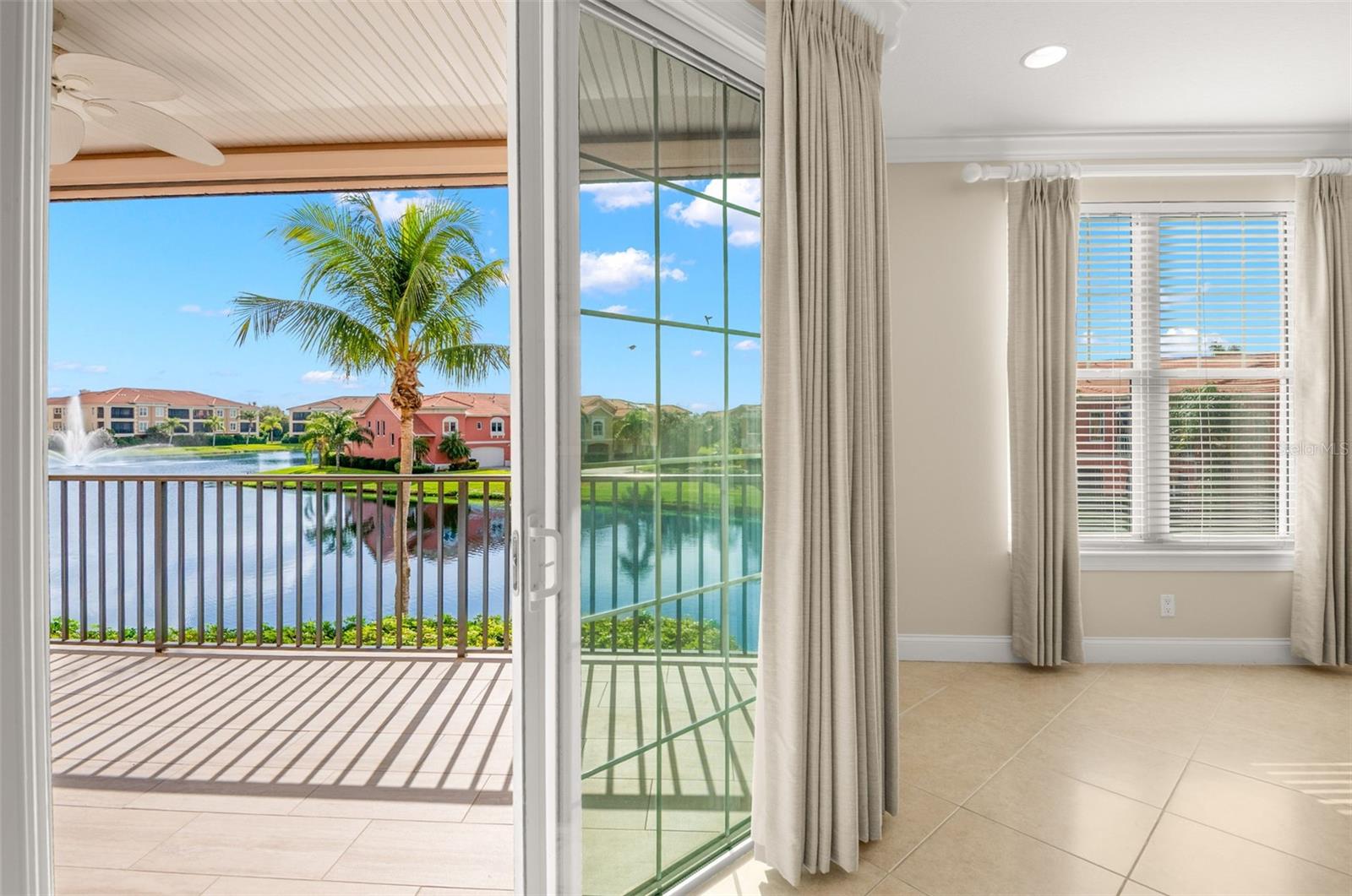 Living Room access to Covered Terrace.