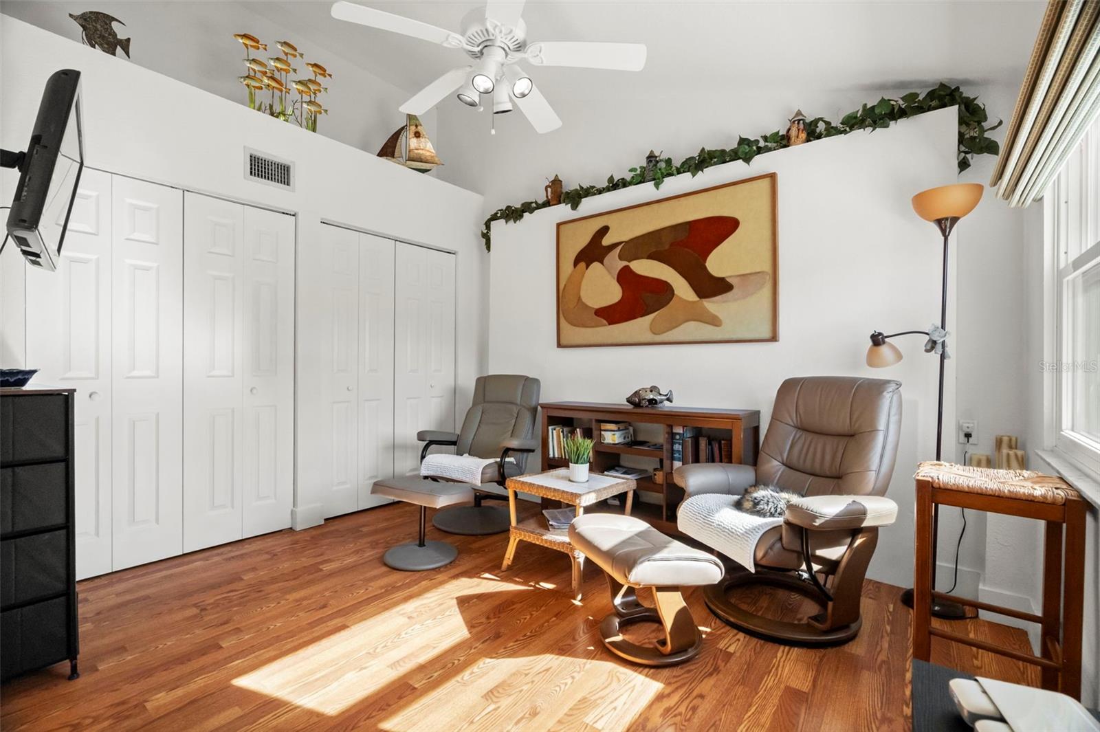 Primary bedroom on main floor.