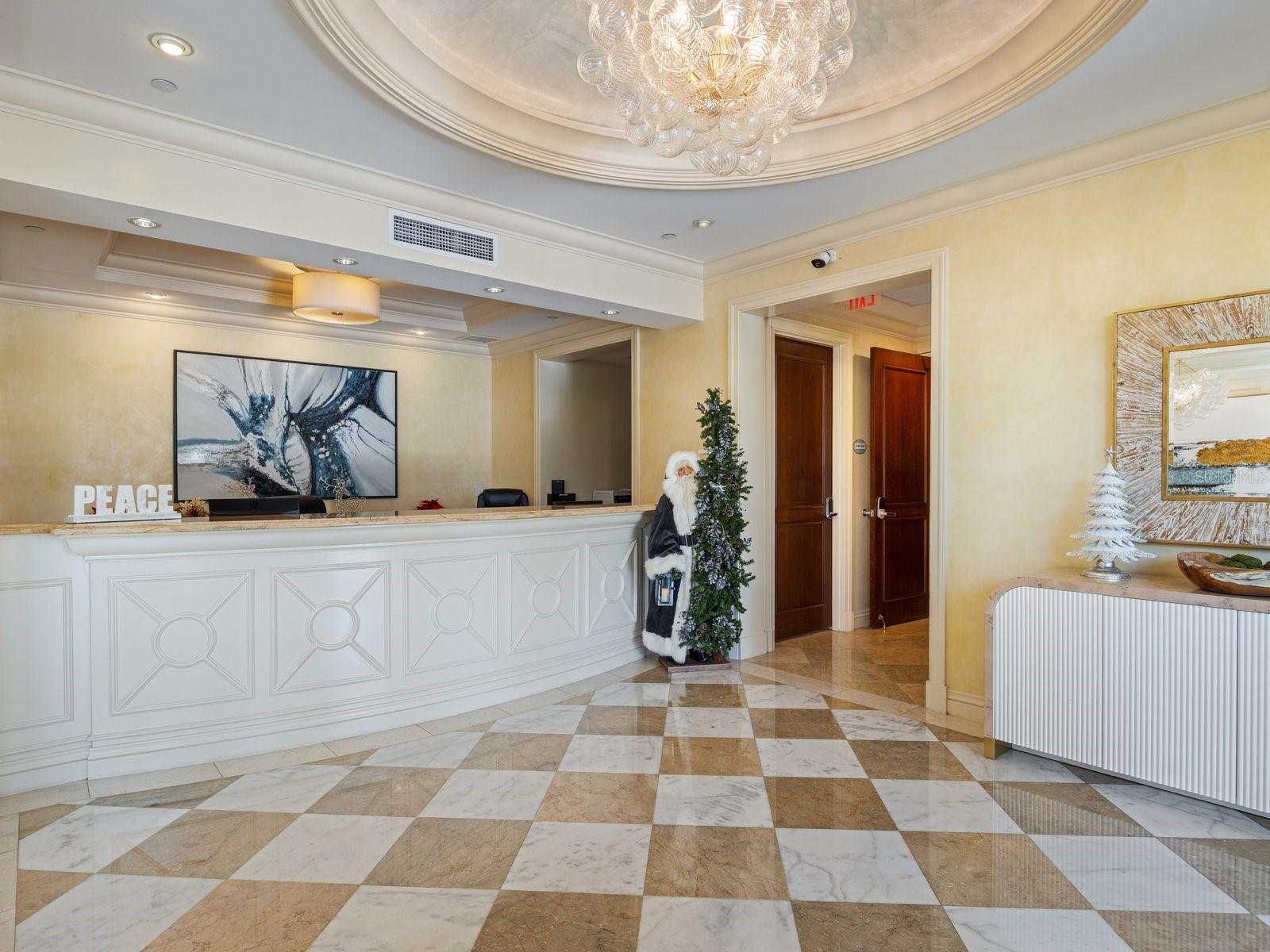 24-hour receptionist