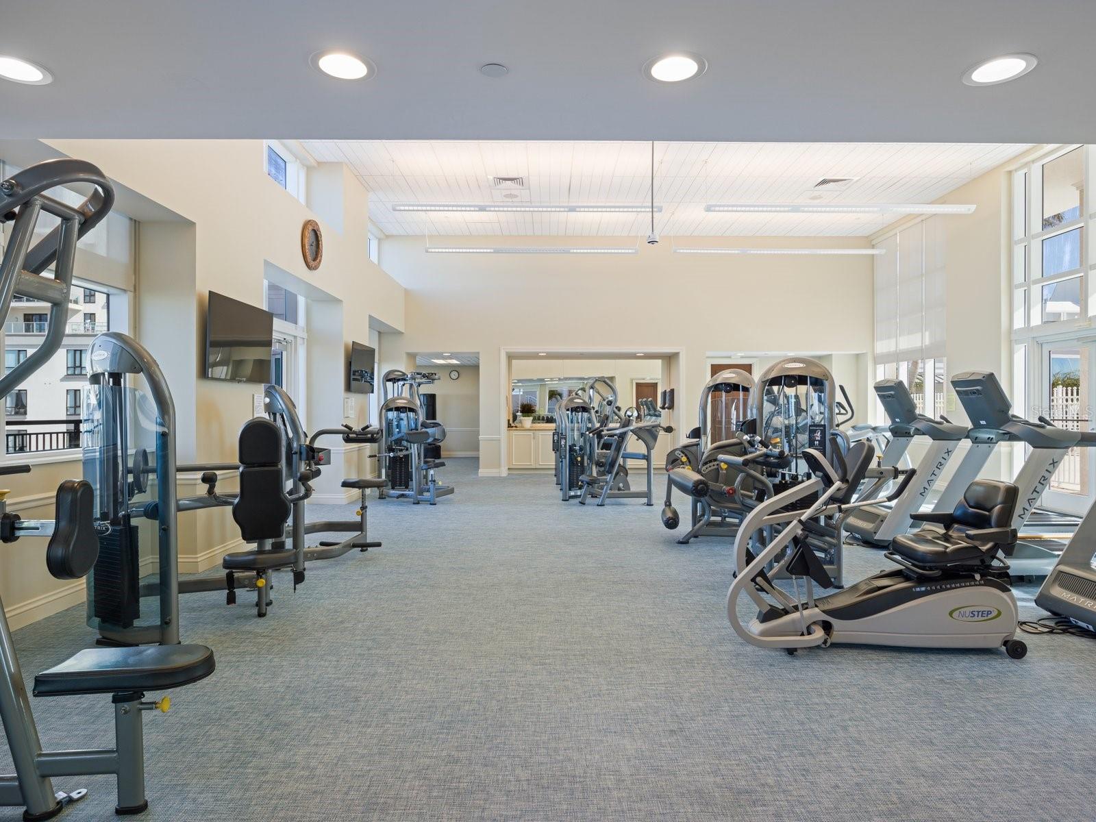 State of the art gym