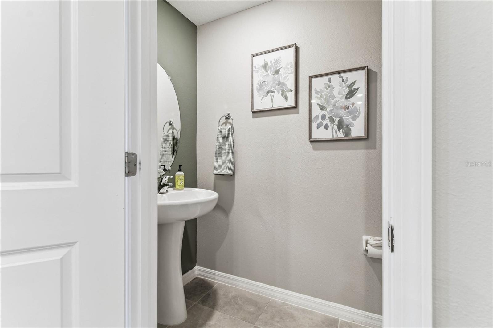 Half Bathroom main floor