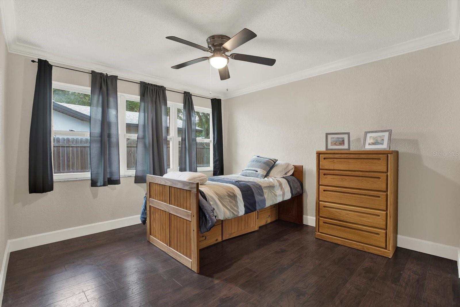 Bright and roomy guest bedroom