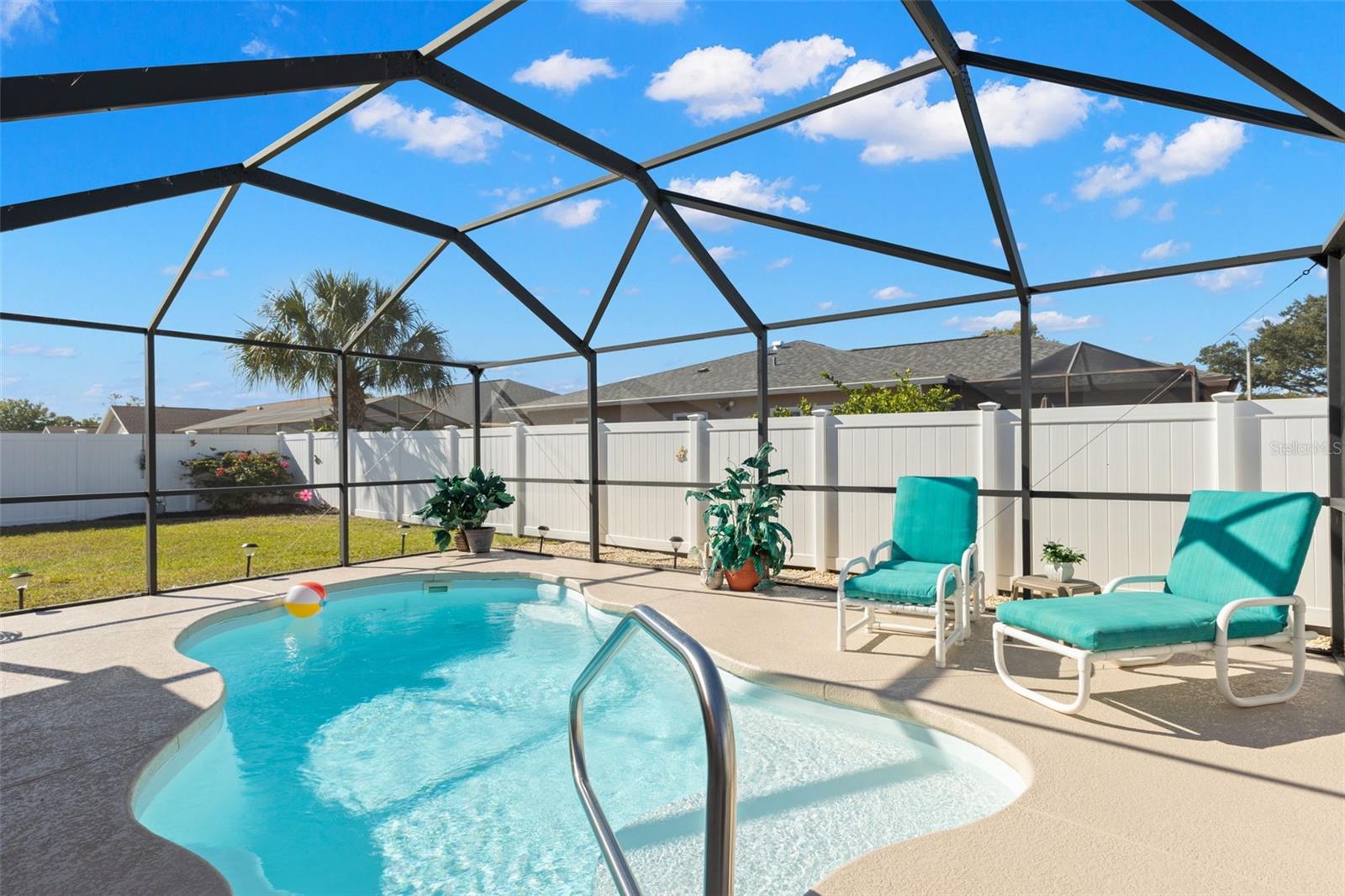 Screen enclosed pool/lanai