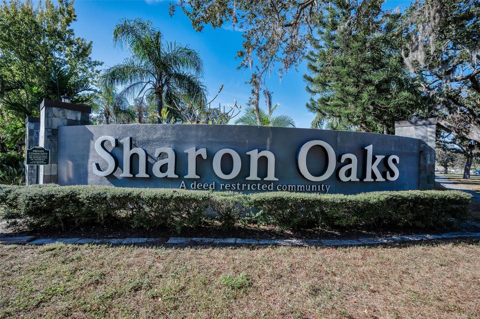 Welcome to the wonderful waterfront neighborhood of Sharon Oaks