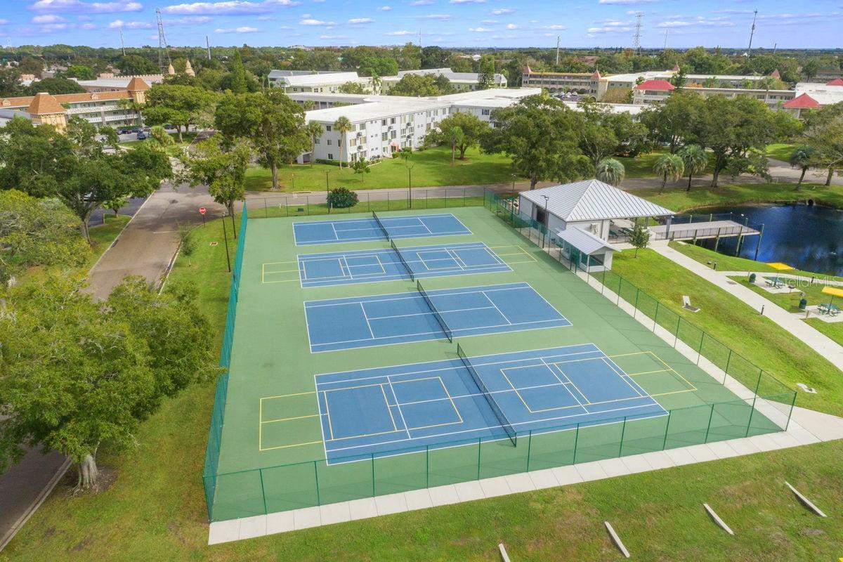 Courts Aerial