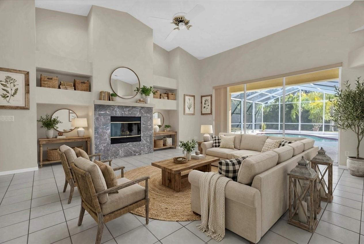 living room option/virtual staged