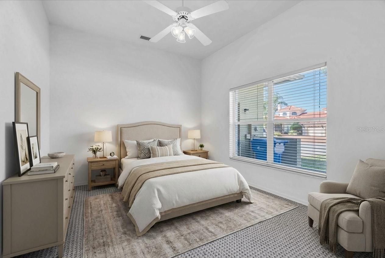 bedroom 2/ virtual staged