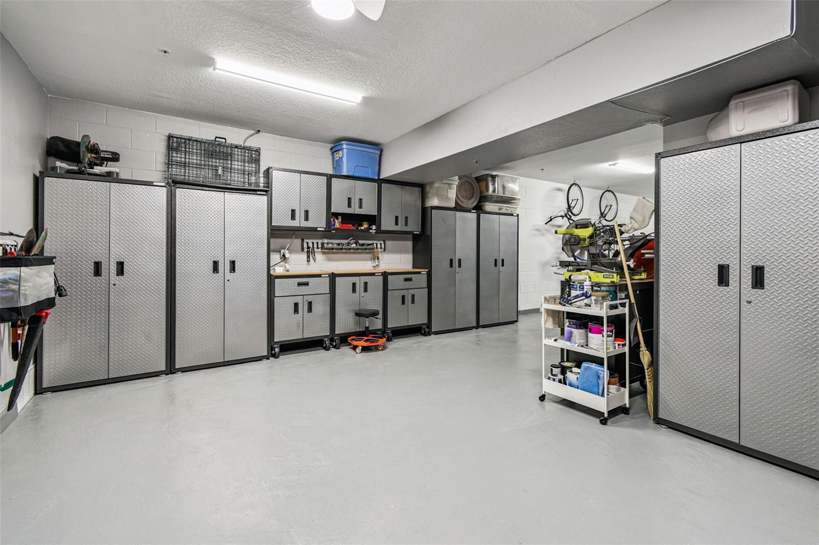 Garage Ample Storage Space