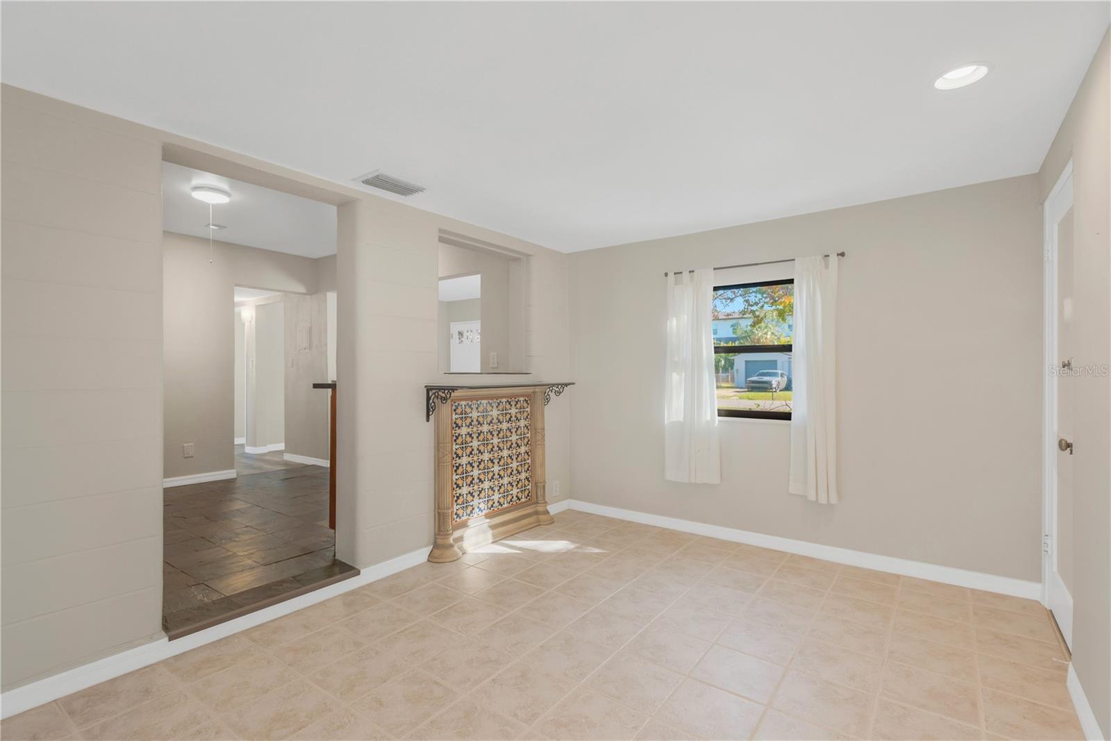 Mosaic Tile Under The Bar